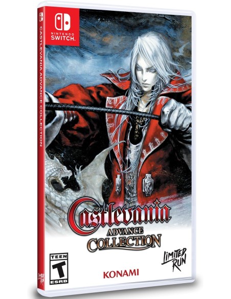 Juego Castlevania Advanced Collection Portada Harmony of Dissonance para Nintendo Switch Edición Limitada