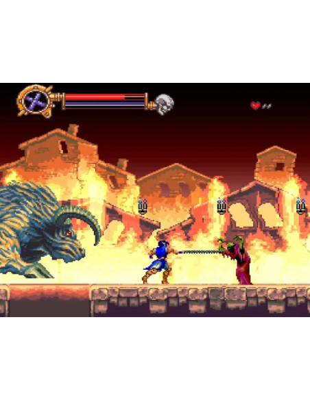 Juego Castlevania Advanced Collection Portada Circle of the Moon para Playstation 4 | PS4 Edición Limitada