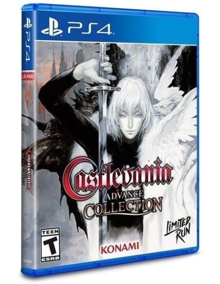 Juego Castlevania Advanced Collection Portada Circle of the Moon para Playstation 4 | PS4 Edición Limitada
