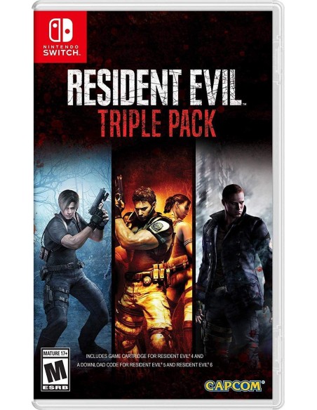 Juego Resident Evil Triple Pack para Nintendo Switch - Importación USA