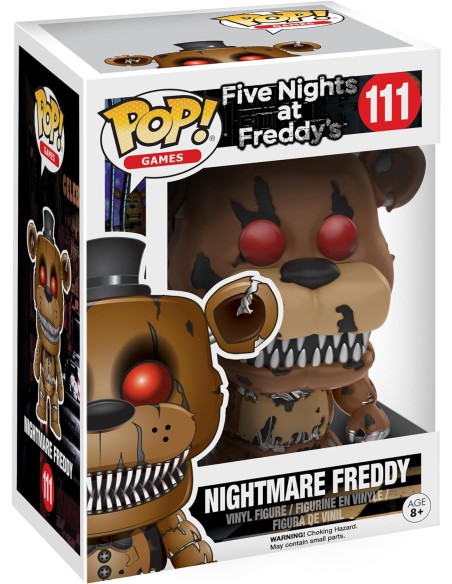 Figura Funko Pop! Five Night At Freddy´s Nightmare Freddy Modelo 111 | 11064