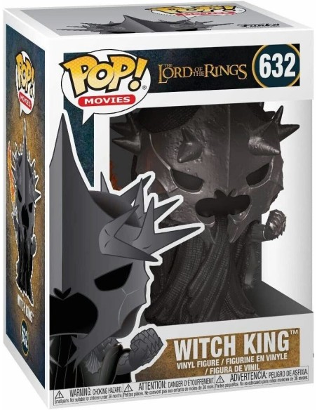 Figura Funko Pop! Películas El Señor de los Anillos Rey Brujo Modelo 632 | 33251