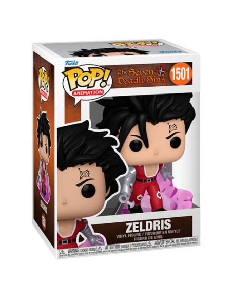 Figura Funko Pop! Animación The Seven Deadly Sins Zeldris Modelo 1501 | 75539