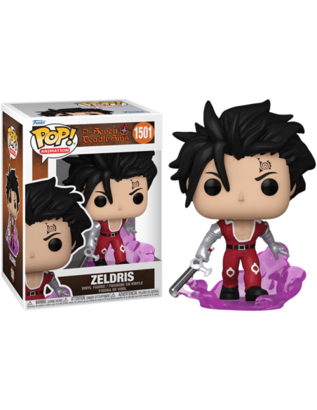 Figura Funko Pop! Animación The Seven Deadly Sins Zeldris Modelo 1501 | 75539