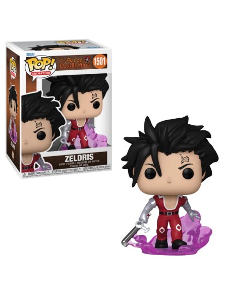 Figura Funko Pop! Animación The Seven Deadly Sins Zeldris Modelo 1501 | 75539