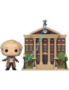 Figura Funko Pop! Town Regreso al Futuro Doc con Reloj de...