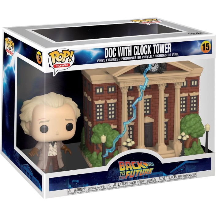 Figura Funko Pop! Town Regreso al Futuro Doc...