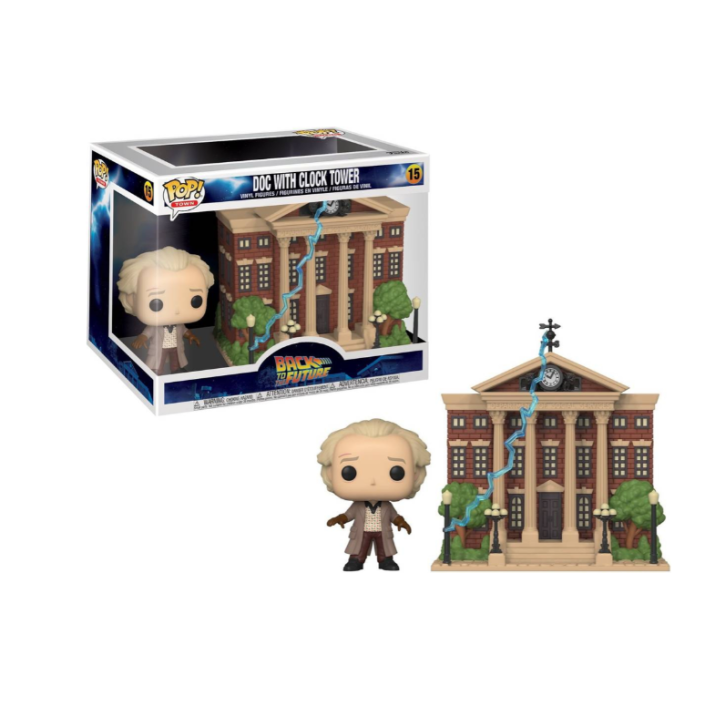 Figura Funko Pop! Town Regreso al Futuro Doc...