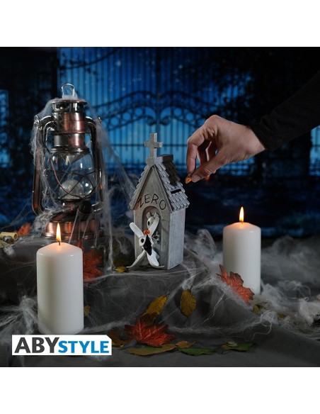 Hucha Abystyle Pesadilla Antes de Navidad Modelo Zero Brilla en la Oscuridad