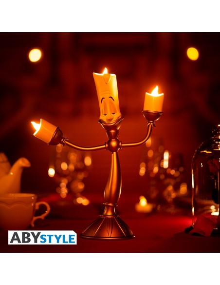 Lámpara Abystyle Disney La Bella y La Bestia Modelo Lumière