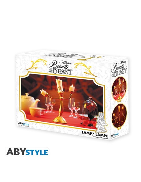 Lámpara Abystyle Disney La Bella y La Bestia Modelo Lumière