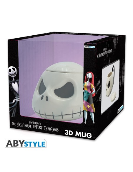 Taza de Cerámica Abystyle Pesadilla Antes de Navidad Modelo Jack
