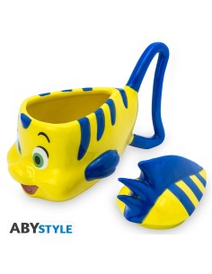 Taza de Cerámica Abystyle Disney La Sirenita Modelo Flounder 2