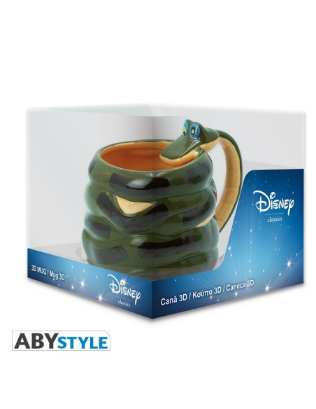 Taza de Cerámica Abystyle Disney El Libro de la Selva Modelo Kaa