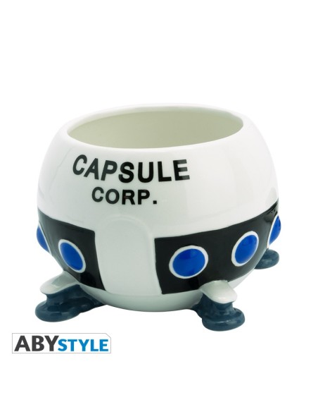 Taza de Cerámica Abystyle Bola de Dragón Z Modelo Cápsula Corp. Espacial