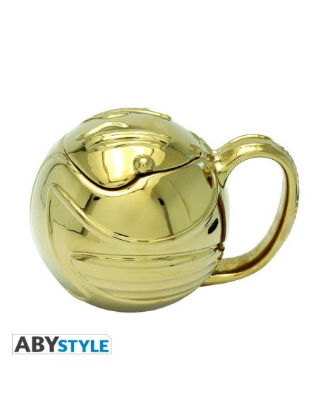 Taza de Cerámica Abystyle Harry Potter Modelo Snitch Dorada