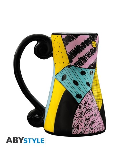 Taza de Cerámica Abystyle Pesadilla Antes de Navidad Modelo Vestido de Sally