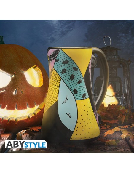 Taza de Cerámica Abystyle Pesadilla Antes de Navidad Modelo Vestido de Sally