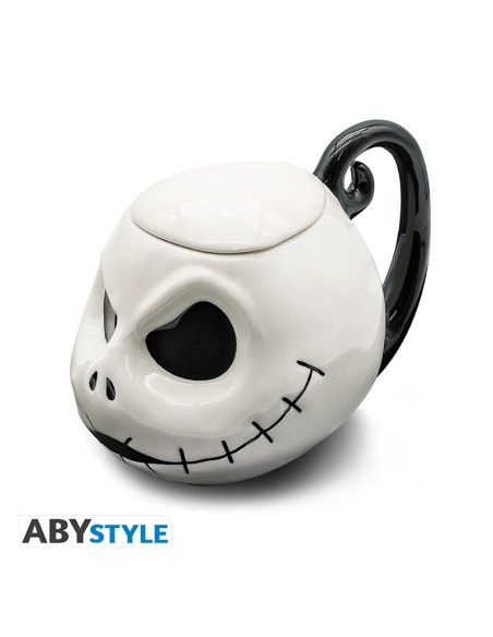Taza de Cerámica Abystyle Pesadilla Antes de Navidad Modelo Jack Sorprendido