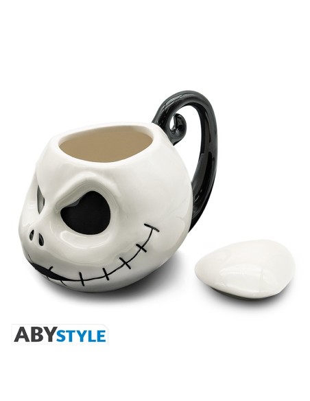 Taza de Cerámica Abystyle Pesadilla Antes de Navidad Modelo Jack Sorprendido