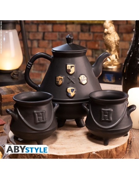 Tetera de Cerámica Abystyle Harry Potter Modelo Calderos de Hogwarts