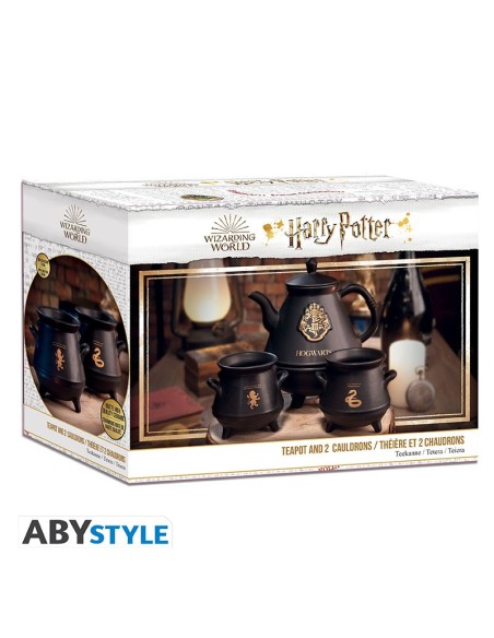Tetera de Cerámica Abystyle Harry Potter Modelo Calderos de Hogwarts