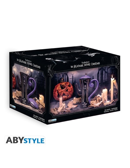 Tetera de Cerámica Abystyle Pesadilla Antes de Navidad Modelo Jack Skellington