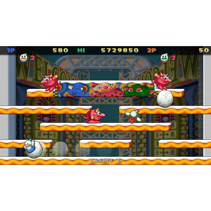 Juego Snow Bros Nick & Tom Special Para...