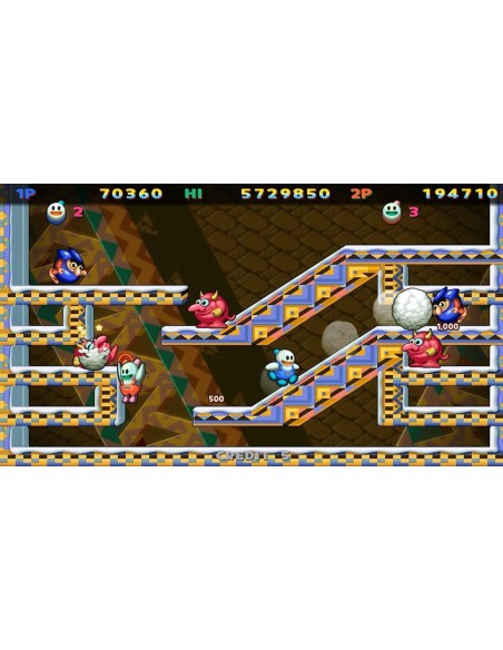 Juego Snow Bros Nick & Tom Special Para Nintendo Switch