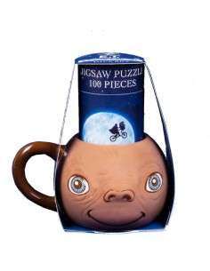 Taza de Cerámica y Puzzle E.T. El Extraterrestre Modelo E.T.