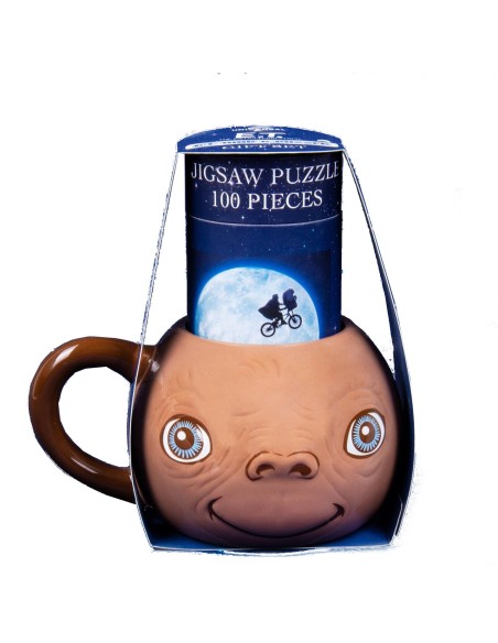 Taza de Cerámica y Puzzle E.T. El Extraterrestre Modelo E.T.