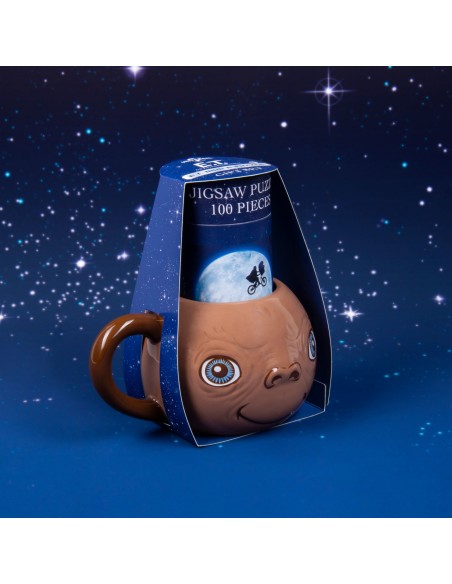 Taza de Cerámica y Puzzle E.T. El Extraterrestre Modelo E.T.