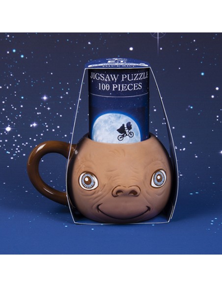 Taza de Cerámica y Puzzle E.T. El Extraterrestre Modelo E.T.