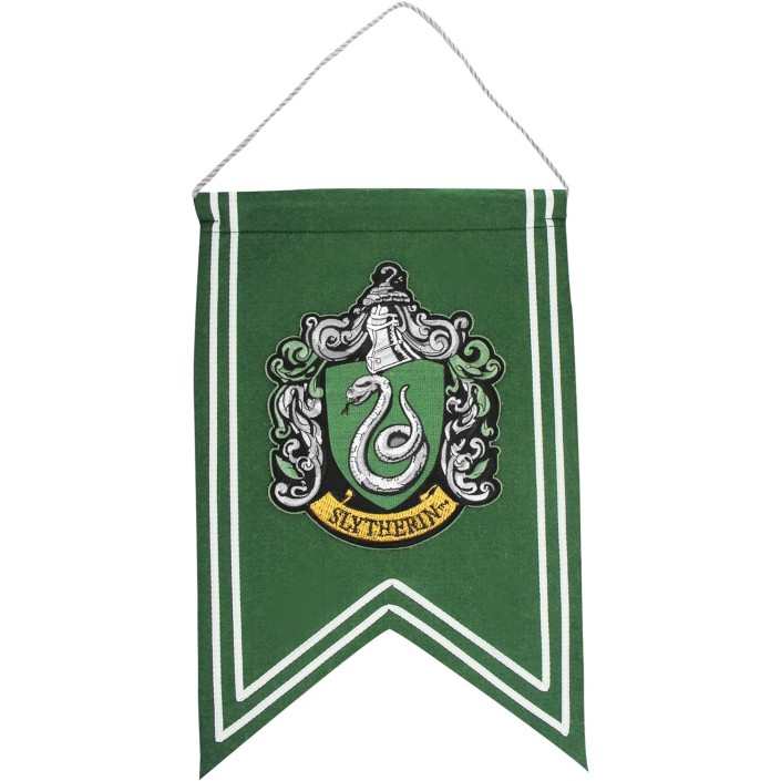 Bandera Harry Potter Modelo Escudo de Slytherin