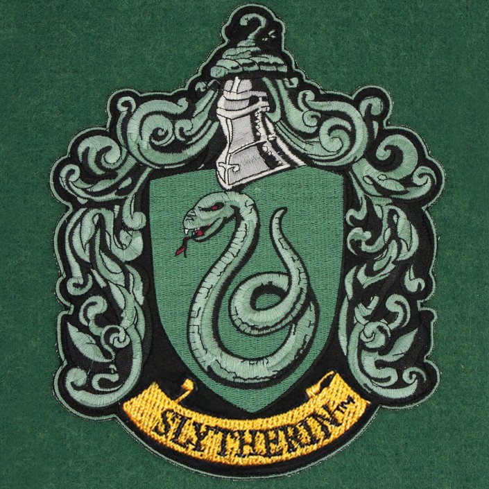 Bandera Harry Potter Modelo Escudo de Slytherin