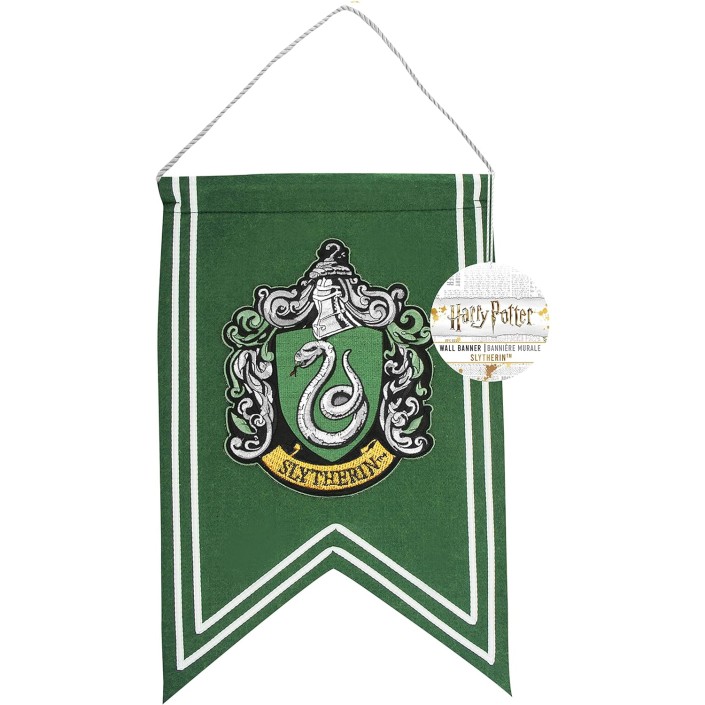 Bandera Harry Potter Modelo Escudo de Slytherin