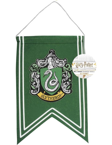 Bandera Harry Potter Modelo Escudo de Slytherin