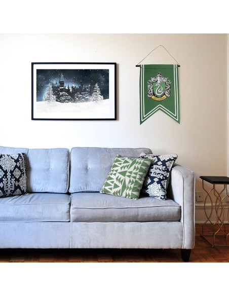 Bandera Harry Potter Modelo Escudo de Slytherin