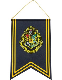 Bandera Harry Potter Modelo Escudo de Hogwarts