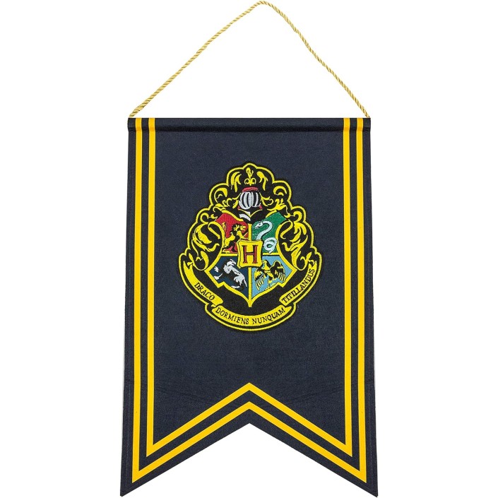 Bandera Harry Potter Modelo Escudo de Hogwarts