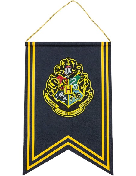 Bandera Harry Potter Modelo Escudo de Hogwarts