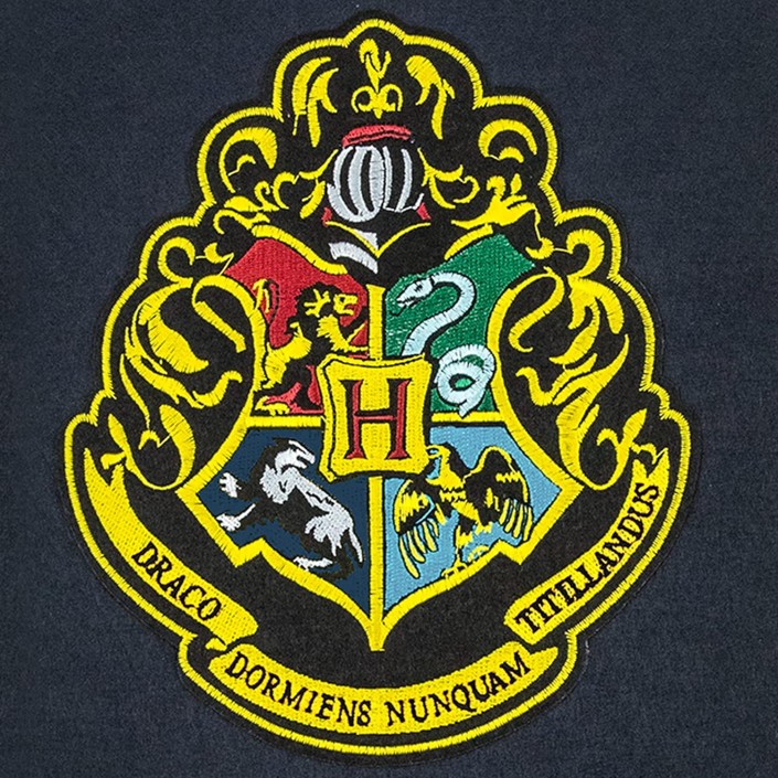 Bandera Harry Potter Modelo Escudo de Hogwarts