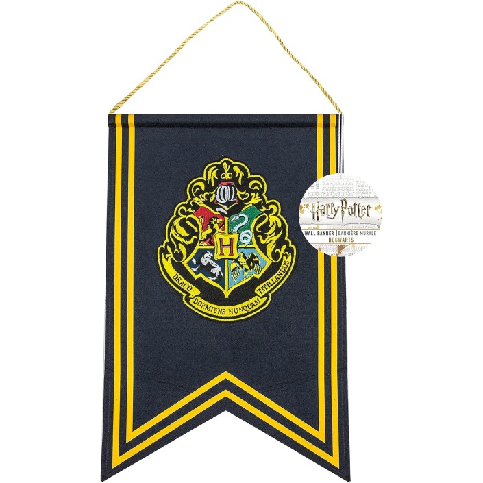 Bandera Harry Potter Modelo Escudo de Hogwarts