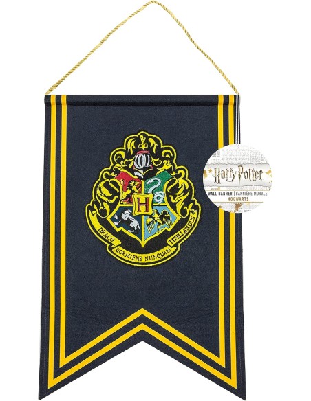 Bandera Harry Potter Modelo Escudo de Hogwarts