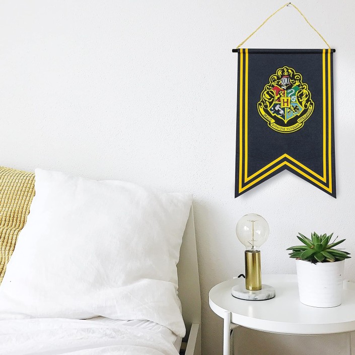 Bandera Harry Potter Modelo Escudo de Hogwarts