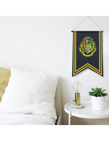 Bandera Harry Potter Modelo Escudo de Hogwarts