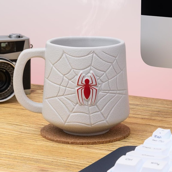 Taza de Cerámica Marvel Modelo Logo de Spiderman