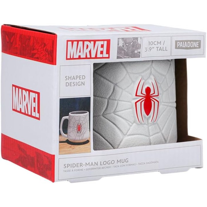 Taza de Cerámica Marvel Modelo Logo de Spiderman