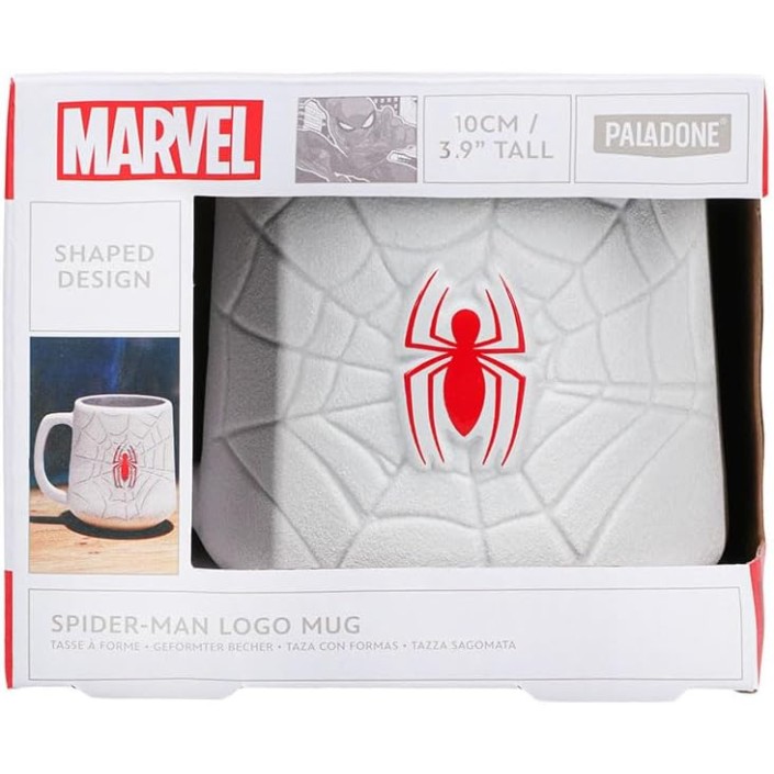 Taza de Cerámica Marvel Modelo Logo de Spiderman