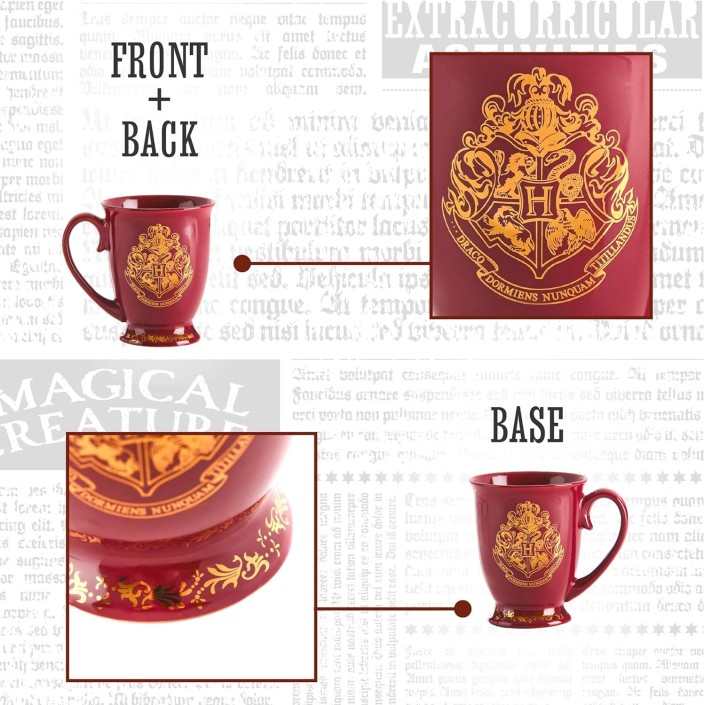 Taza de Cerámica Harry Potter Modelo Escudo de...